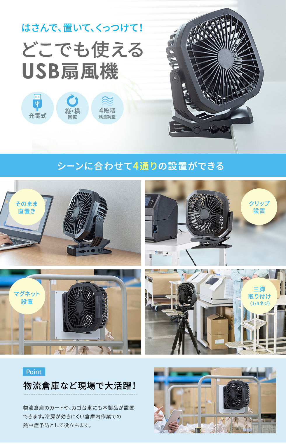 FAN-USB1BKの画像