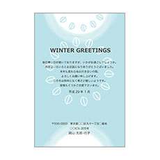 WINTER GREETINGS リーフ