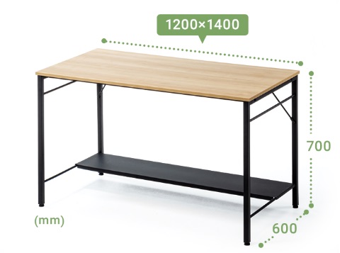 在宅ワーク・テレワークに最適なシンプルデスク・ラックデスク・後付